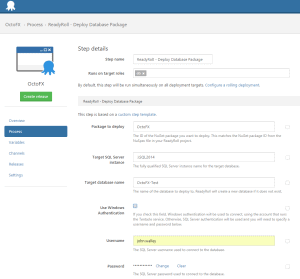 Octopus Deploy template