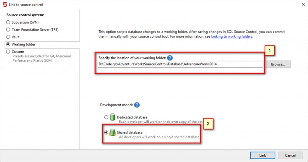 Database version control 2