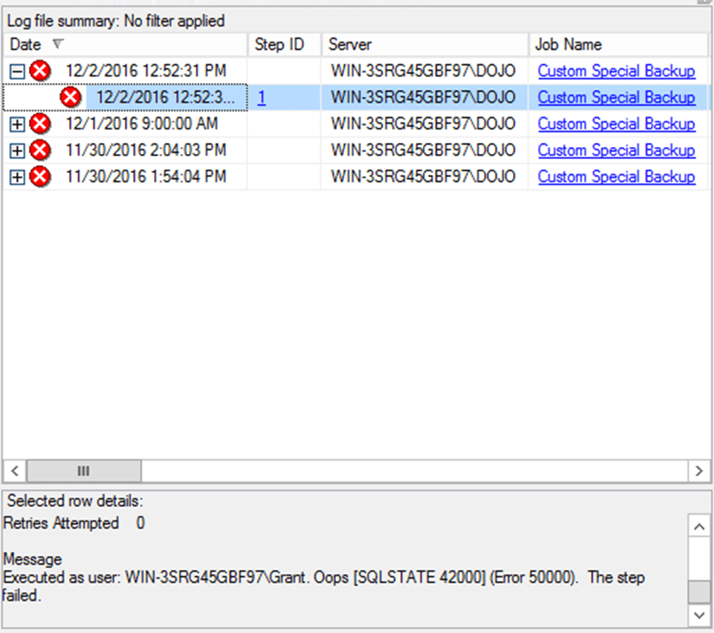 SQL Agent Jobs 4