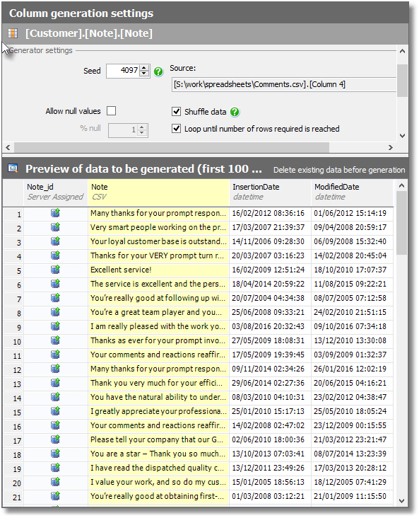SQL Data Generator 10