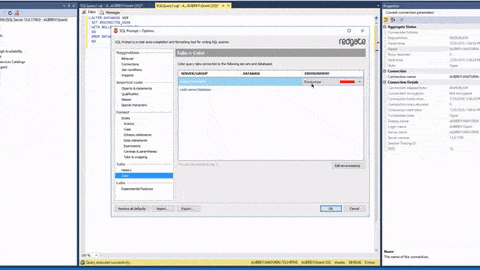 SQL Prompt tab coloring 2