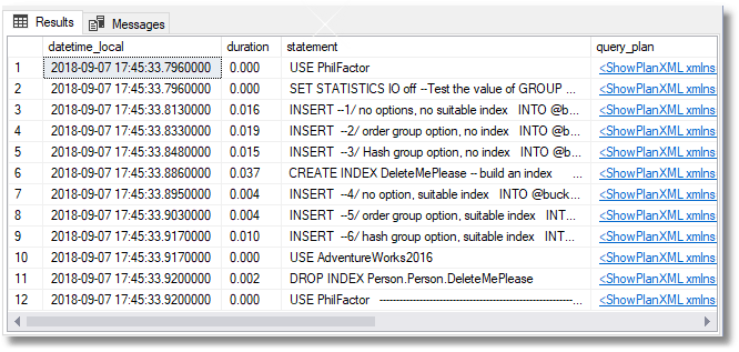 使用SQL语法提示工具SQL Prompt，测试批处理中单个SQL语句的性能
