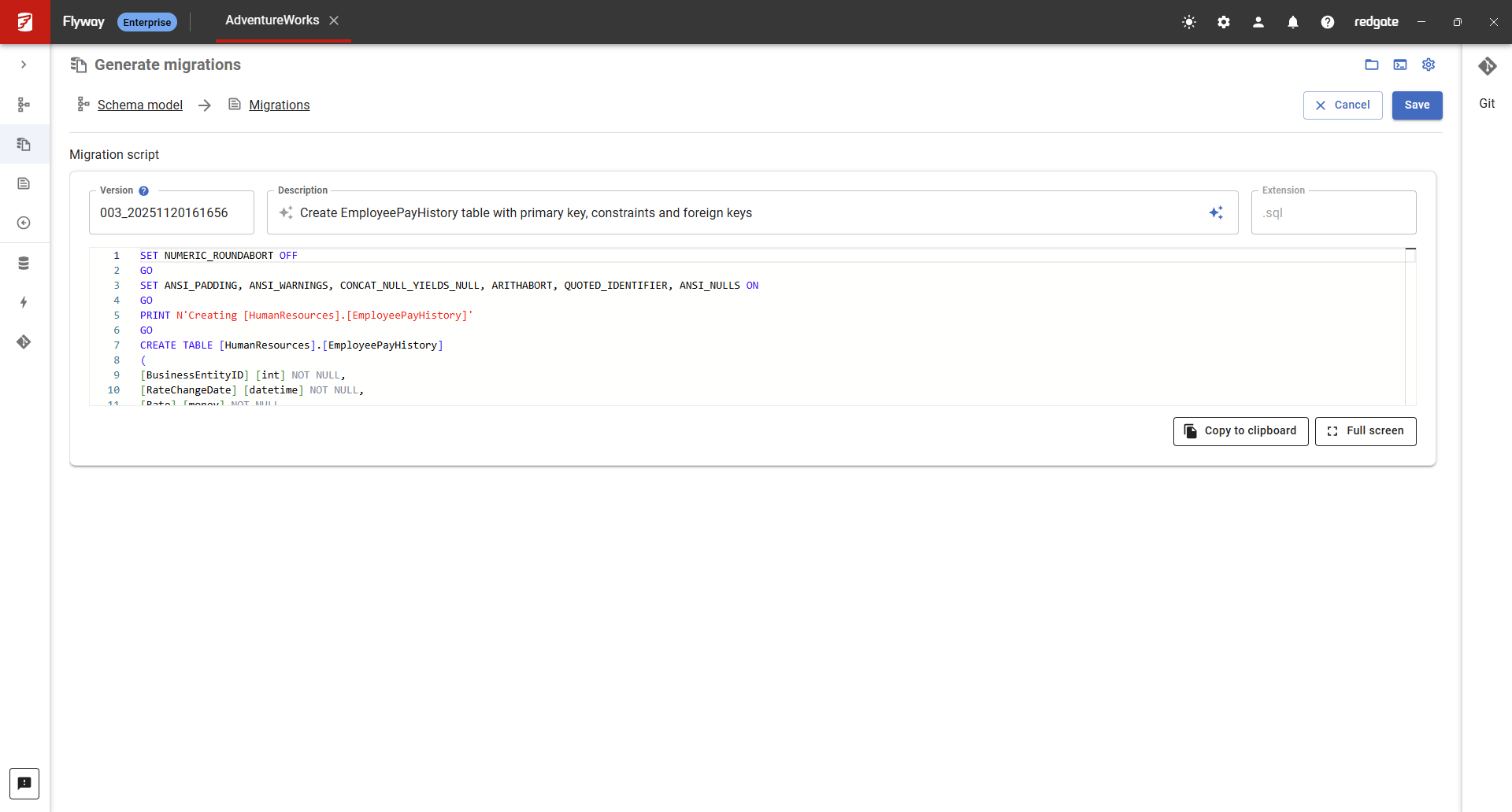 Support clearer team documentation and improved efficiency during deployment script generation.