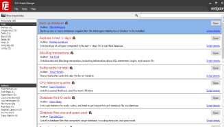 SQL Scripts Manager screenshot