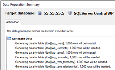 Generate your test data