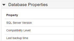 Obtain an overview of the database schema