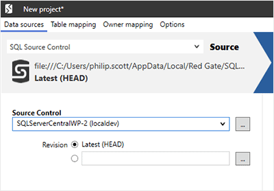 Deploy from version control using SQL Compare Pro