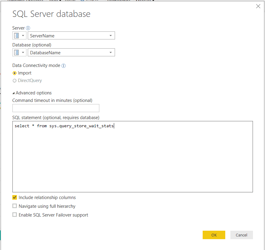 sql server connection