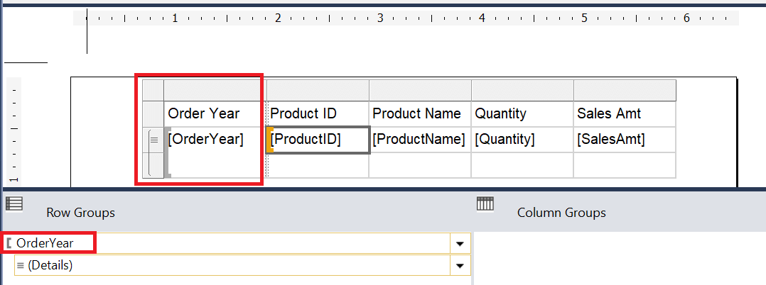 sql server reporting services grouping data