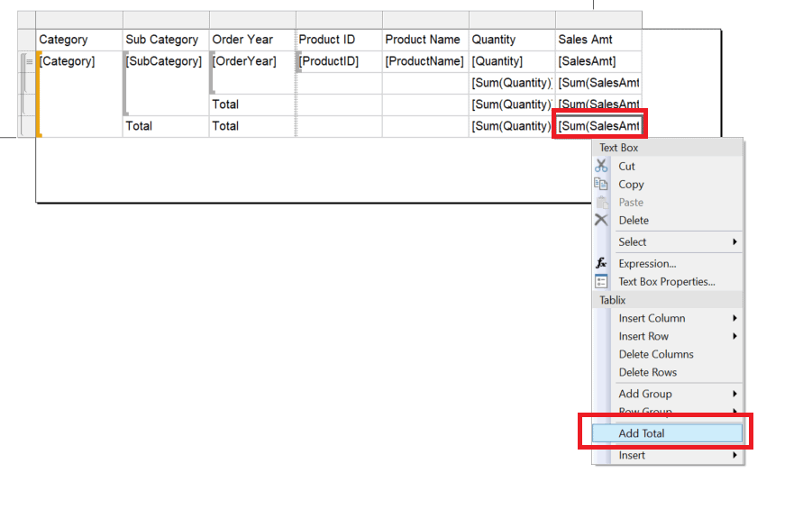 sql server reporting services grouping data