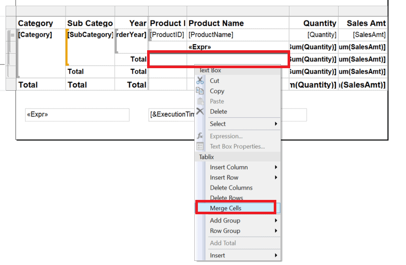 sql server reporting services grouping data