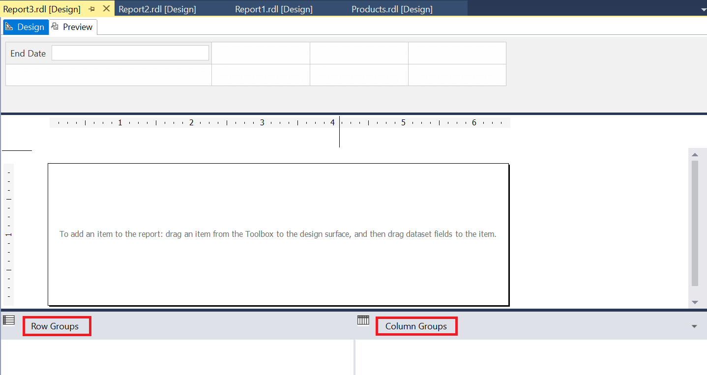 sql server reporting services grouping data