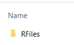 RFiles folder