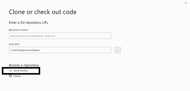 Azure DevOps checking out code