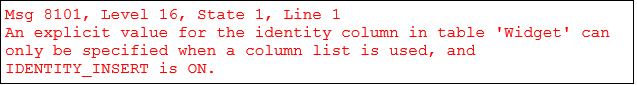 Working With Sql Server Identity Columns - Simple Talk
