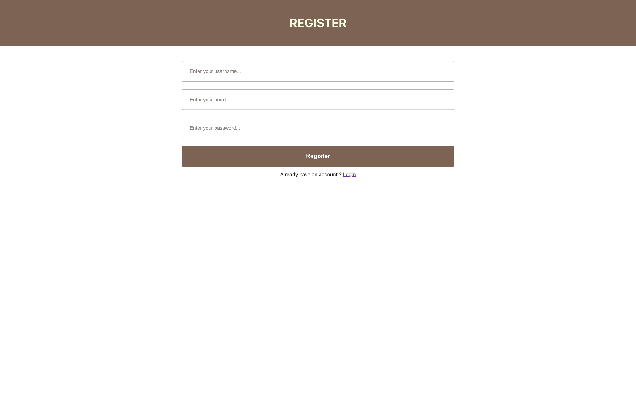 An image showing the registration page