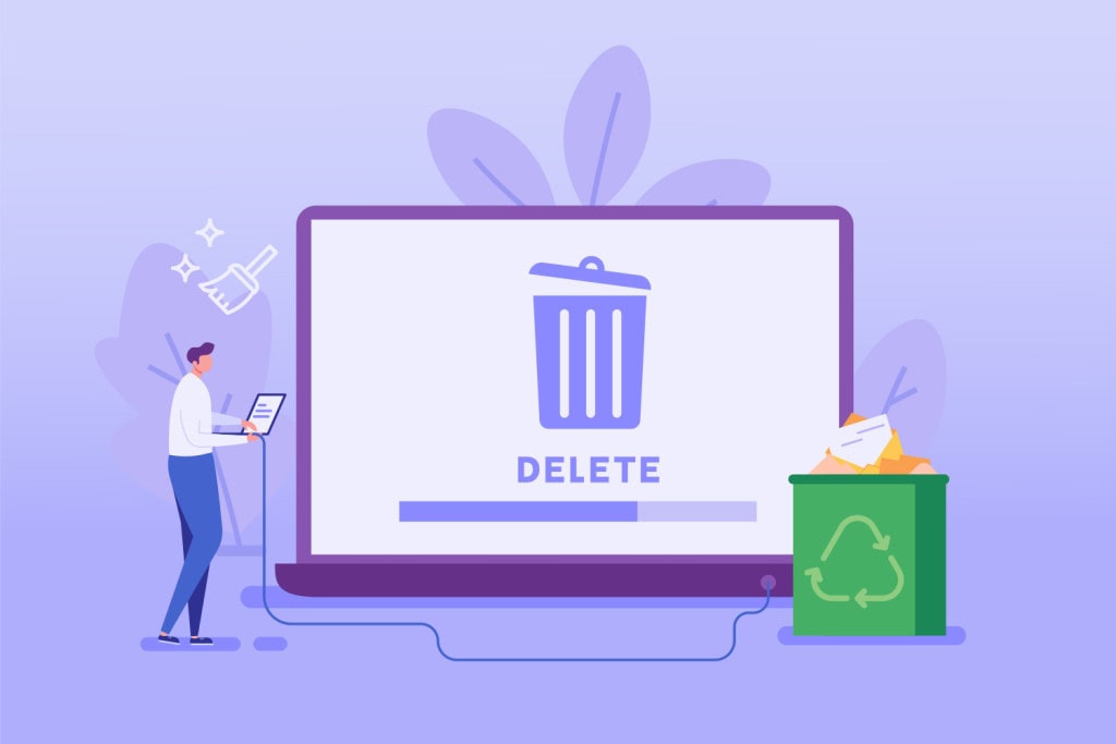 deleting data