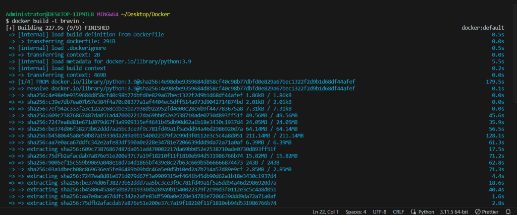 Docker logging