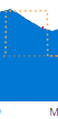 A blue rectangle with white dots

Description automatically generated