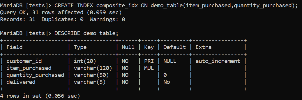 D:\Misc\Redgate\Blogs\May 2024\MySQL Index Deep Dive - Composite Indexes\Images\DESCRIBE with Composite Indexes.png