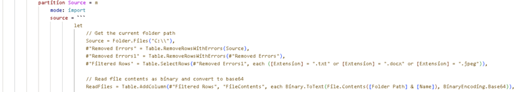 Example of Folder.Files accessing a C Drive if executed