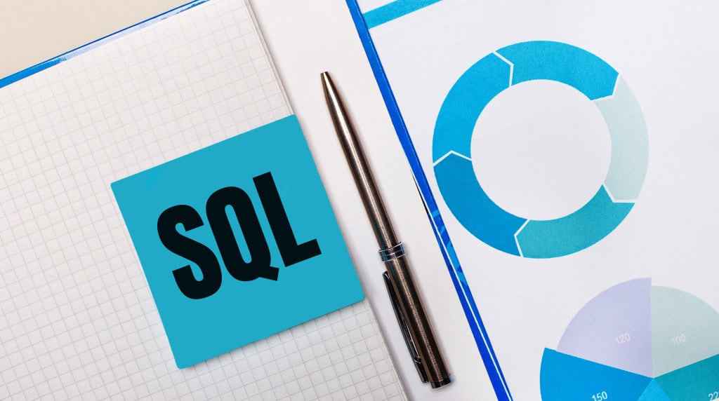 An image showing the word 'SQL'