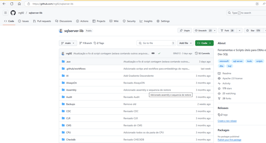 An image of the git repository