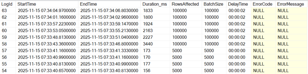 An image showing that the change takes effect seamlessly.