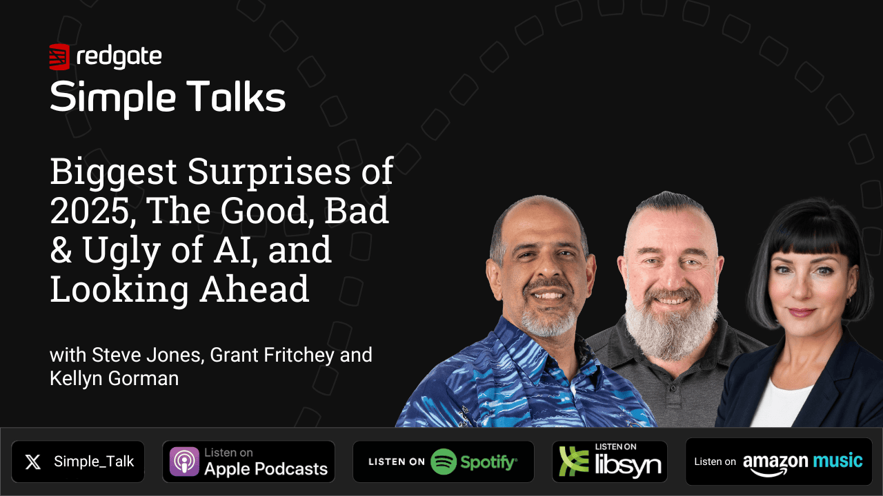 2025 in Review, The Good, Bad & Ugly of AI, and Looking Ahead