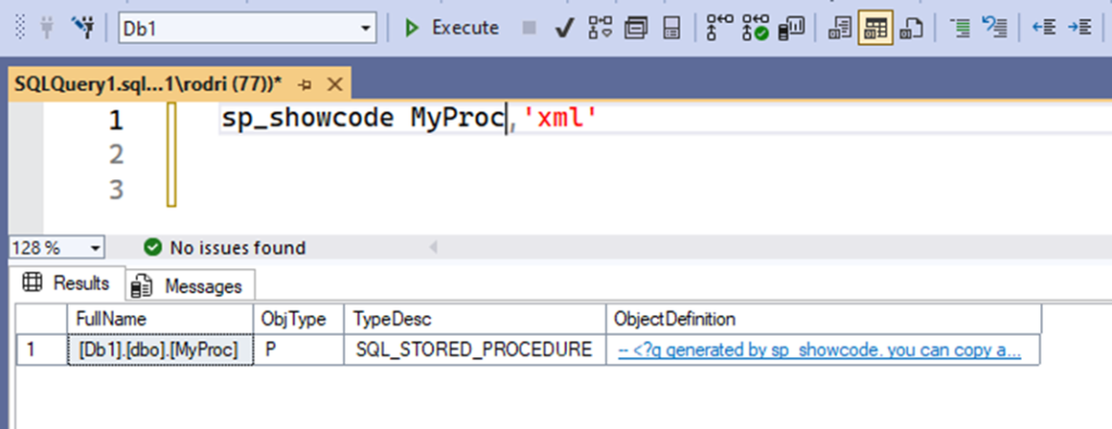 Image showing that, if you still don't want text output for these cases, you can switch to XML.