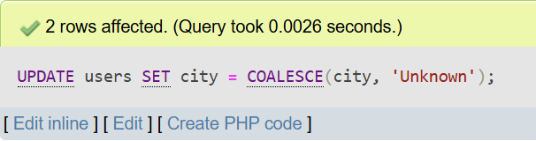 an image showing updating the User table.