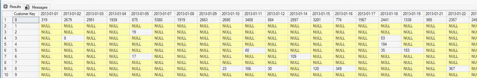 An image showing the absurdly wide result set.
