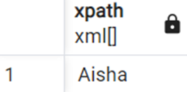The xpath function