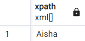 The xpath function