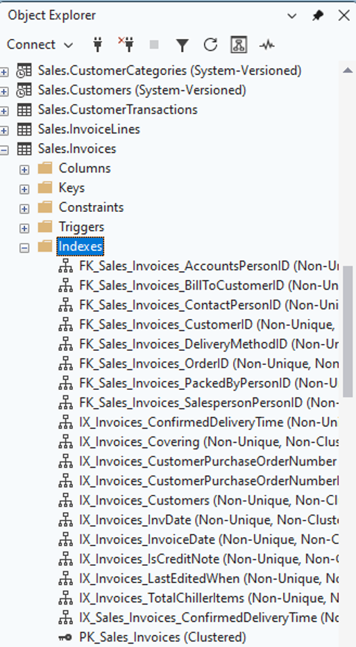 an image showing a common index mistake: adding indexes whenever slow queries are identified.