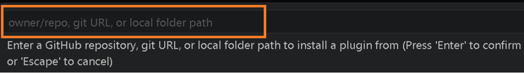 Entering the Microsoft Fabric Skills repository URL.
