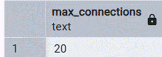 an image showing the page where PostgreSQL Local appears under Servers.