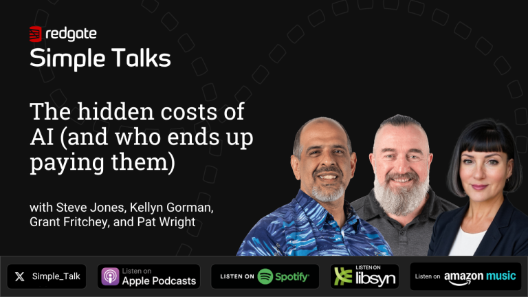 The hidden costs of AI (and who ends up paying them) | Simple Talk