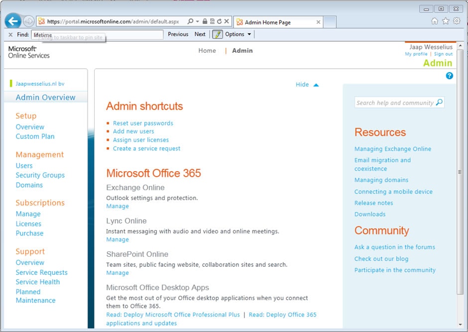 office microsoftonline