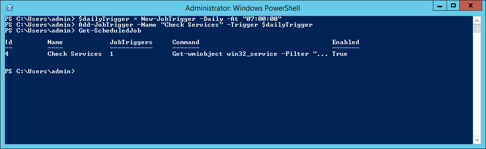 Automating Day-to-Day PowerShell Admin Tasks - Jobs Workflow Simple Talk