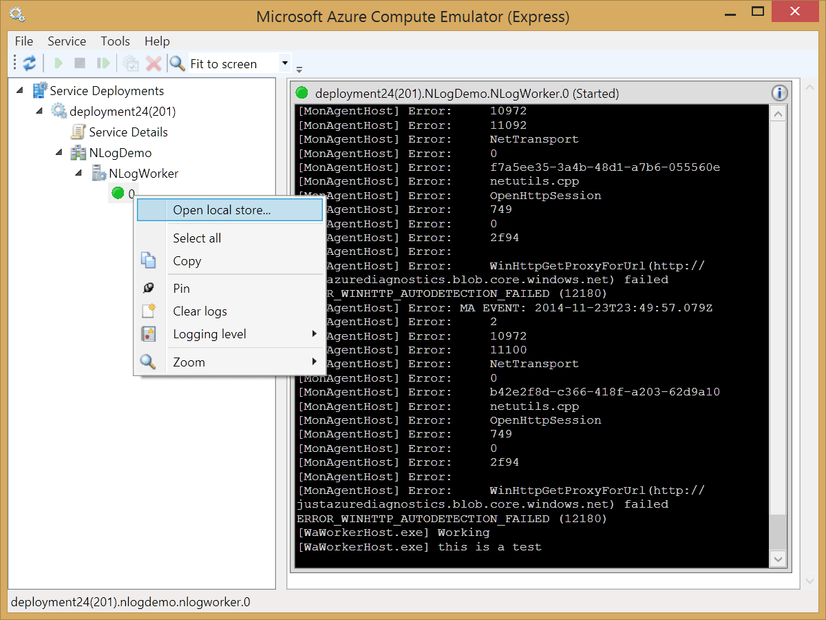 Microsoft Azure Diagnostics Part 4: Custom Logging Components and Azure ...