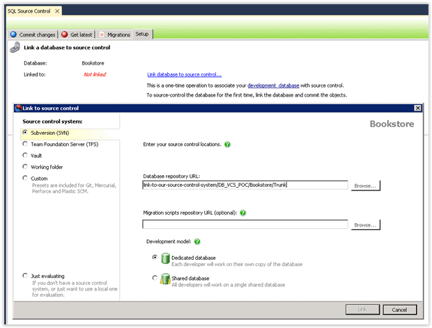 Database continuous integration with Bamboo and Redgate