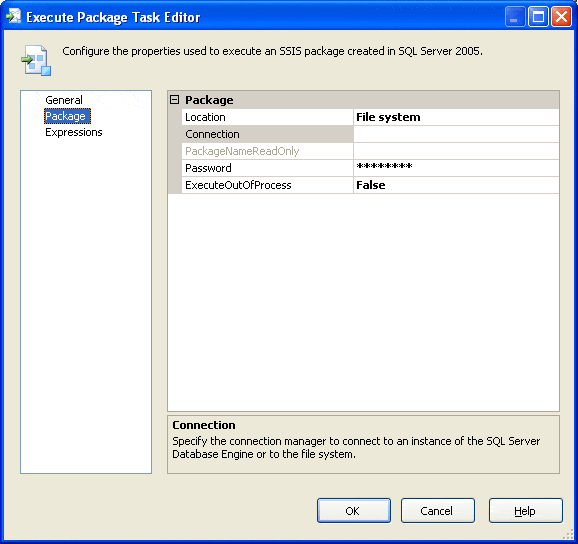 command line - Passing parameters to SSIS Execute process task