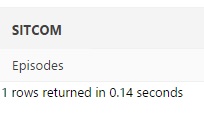 XMLExists Results