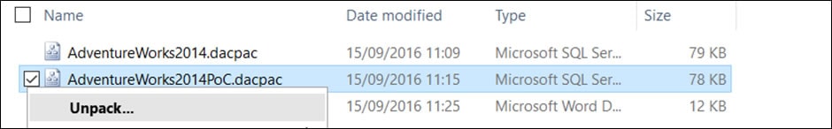 Comparing DacPacs using SQL Compare 4