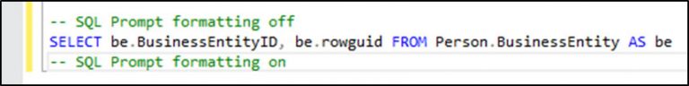 5 shortcuts in SQL Prompt you didn’t know about