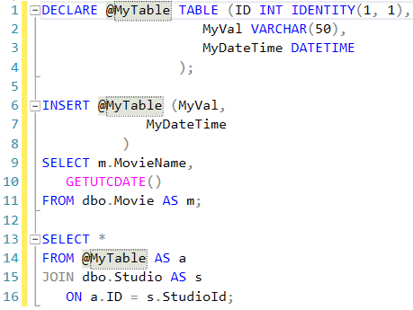 Renaming all variables in one go using SQL Prompt