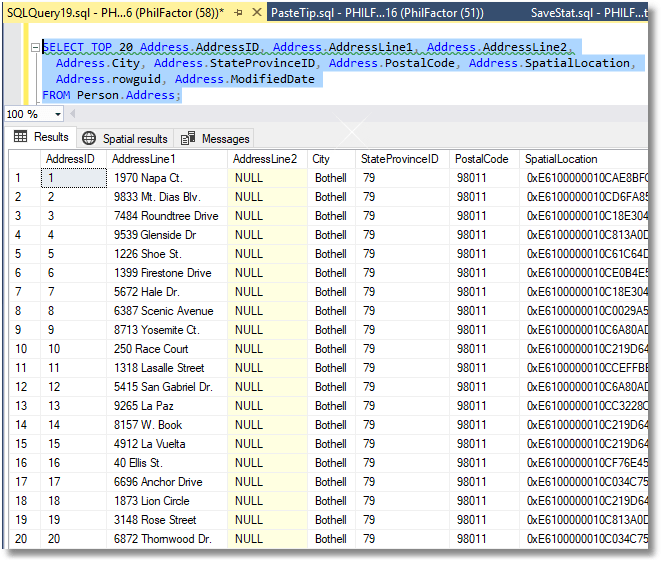 How to use the SQL Prompt snippet placeholders for selecting and ...
