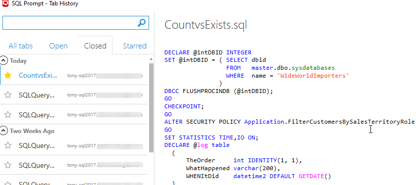 SQL Prompt 10: What's New? | Redgate