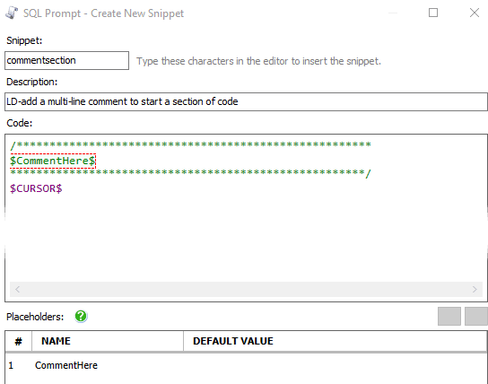 SQL语法提示工具SQL Prompt使用教程：使用SQL Prompt代码段执行重复任务（上）